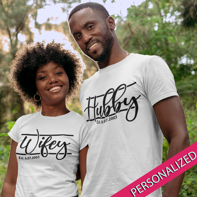 Hubby Wifey - Personalized