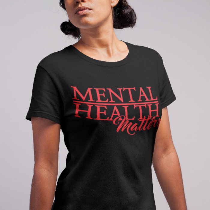 Mental Health Black Tee