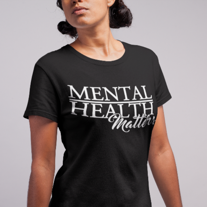 Mental Health Black Tee