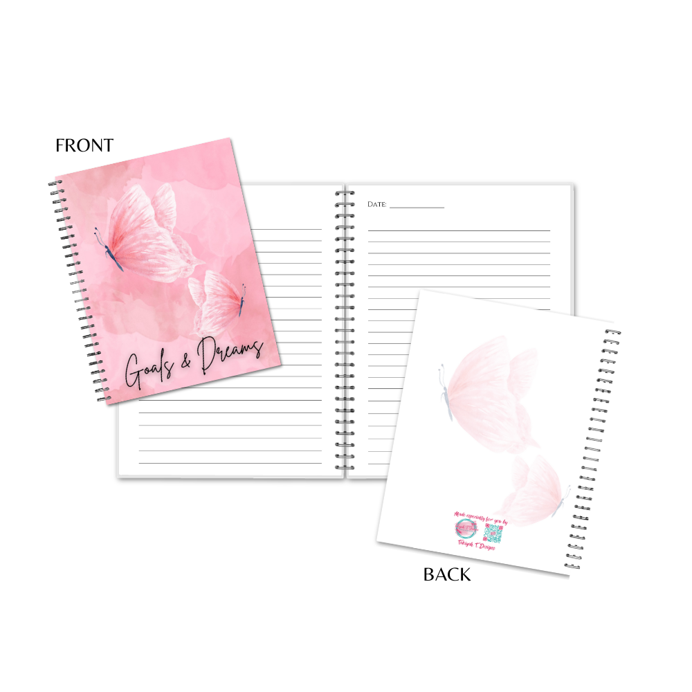 Notebook [Spiral] - Goals & Dreams