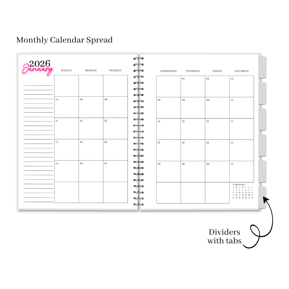 Planner  - All About You - PERSONALIZATION