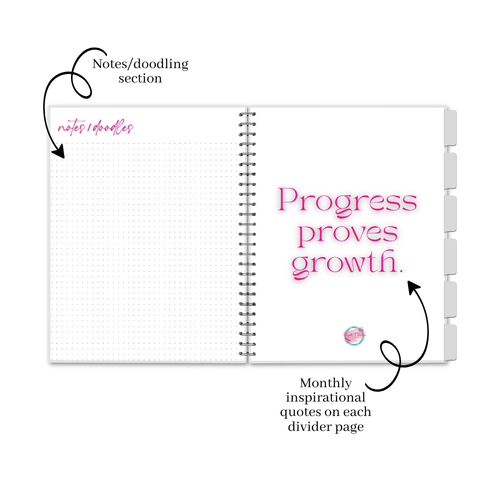 Planner  - All About You - PERSONALIZATION