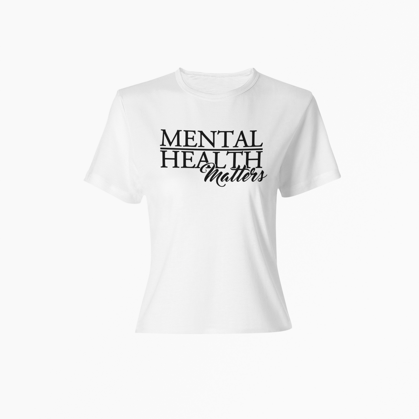 Mental Health White Tee